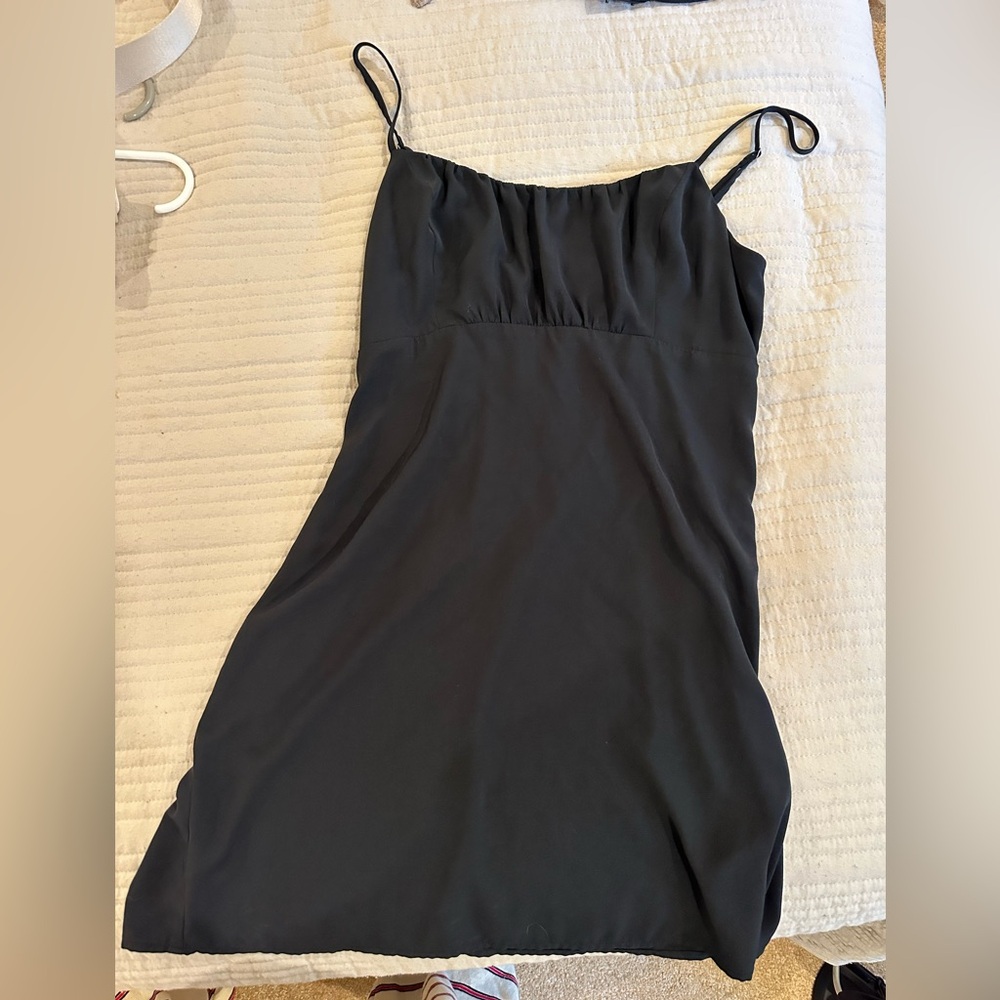 Abercrombie & Fitch Black Strapless Dress